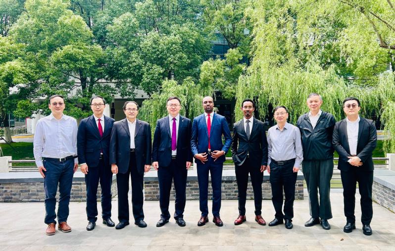 Delegation of Ambo University visits ShanghaiTech