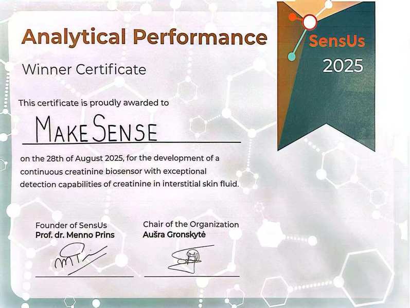 Global champion! ShanghaiTech students shine in debut at SensUs 2025 Biosensor Competition