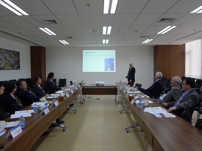 英国帝国理工大学校长一行访问九游体育(www.jiuyou.com)官方网站