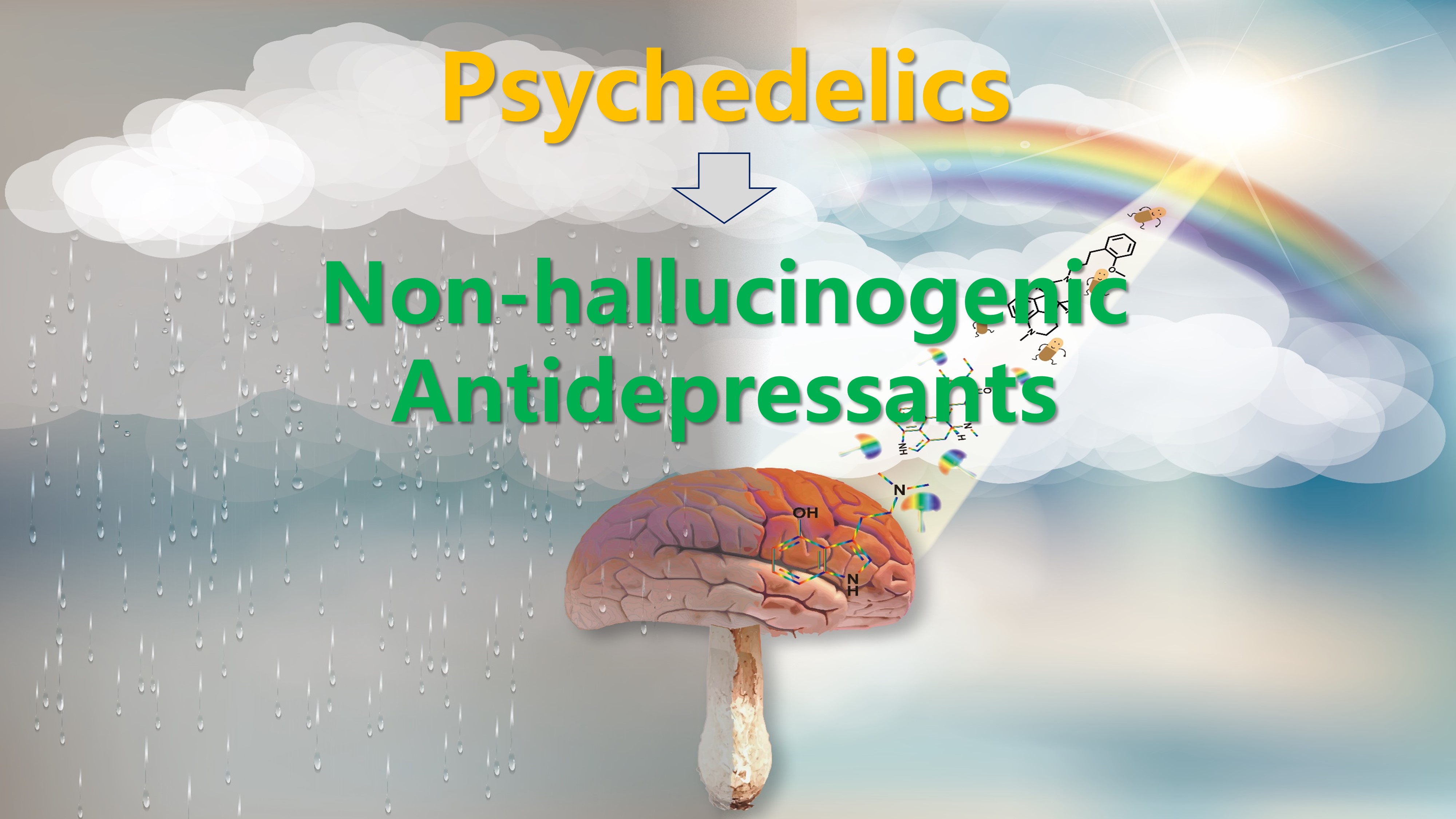 iHuman team and collaborators design novel non-hallucinogenic and rapid-acting antidepressant compounds