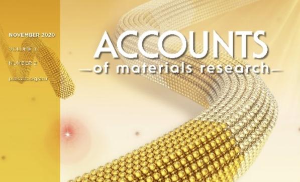 The first anniversary of Accounts of Materials Research